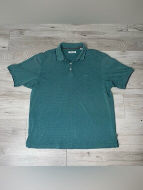 Tommy Banana Island Zone Polo Shirt XL Preppy Resortwear Vacation Coastal Casual